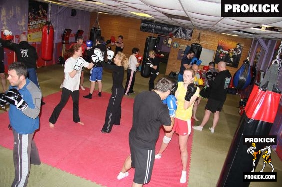 Action from ProKick April Boot Camp in Belfast