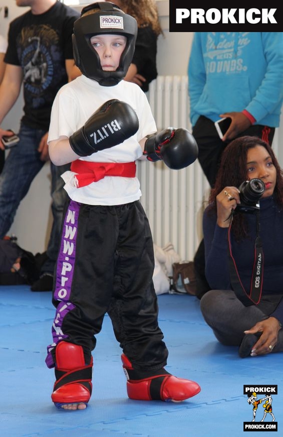 Whos next, young Joseph Millar at the Peace Fighters event in Switzerland