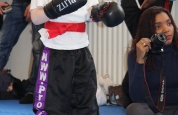Whos next, young Joseph Millar at the Peace Fighters event in Switzerland