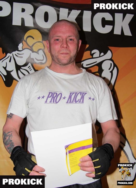 Paul Orchin New Prokick Kickboxing 2nd Brown Belt