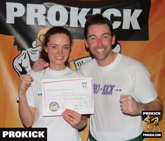 Team Dobson Mr and Mrs at ProKick