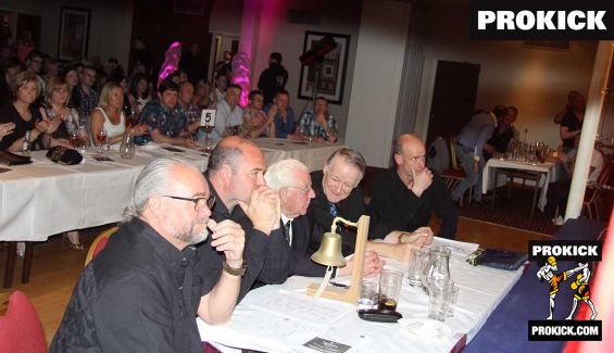 WKN Judges at the Aberdeen Scottish kickboxing event
