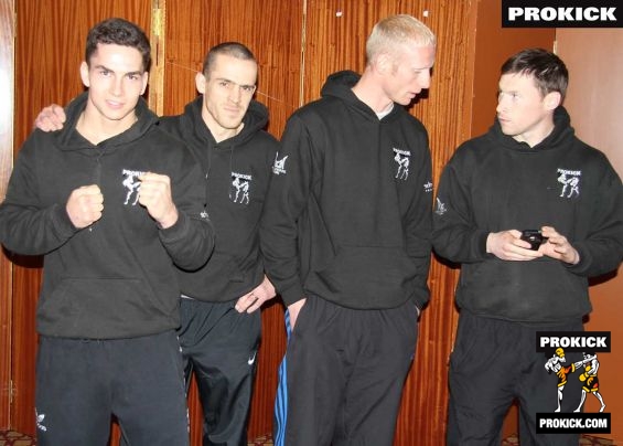 Prokick team at weigh ins