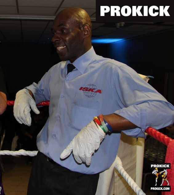 ISKA Referee Mick Fowls at London event