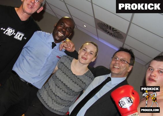 Kickboxing Winning group at London Event