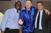 London kickboxing Officials with ProKick head coach Billy Murray