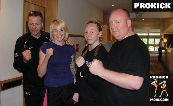 London event Team Prokick Vs Team Ryan at the weigh-ins