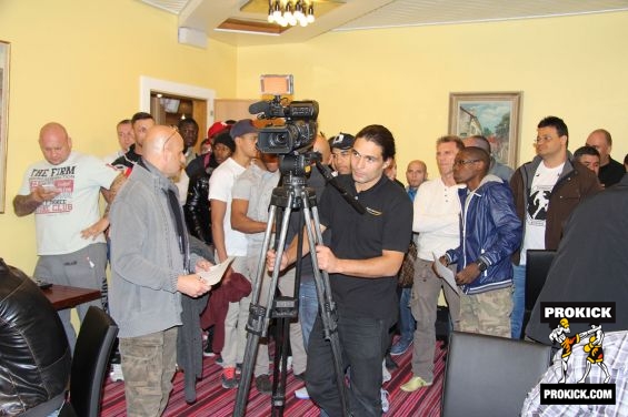 Press at Weigh-in Geneva