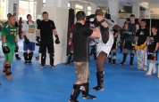 K1 Champ Ernesto Hoost teaches kicking in Geneva