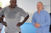 Ernesto Hoost with Carl Emery Geneva Switzerland