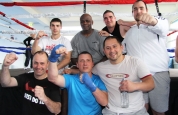 French kickboxers at Ernesto Hoost in Geneva