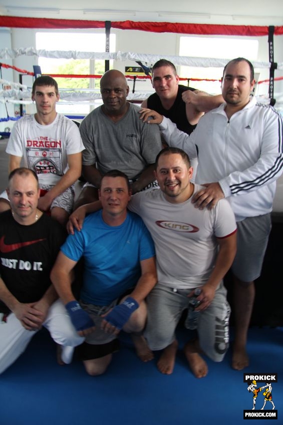 French kickboxing club at Ernesto Hoost in Geneva