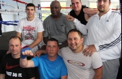 French kickers with Ernesto Hoost in Switzerland