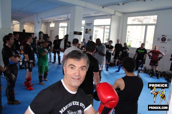 Jean Calamel at Geneva seminar with Ernesto Hoost