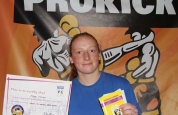 Megan Moran new kickboxing ProKick yellow belt
