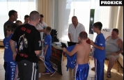 English kickboxers weigh-in for World Games 