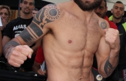 Alessandro Alias kickboxing star from Sardinia