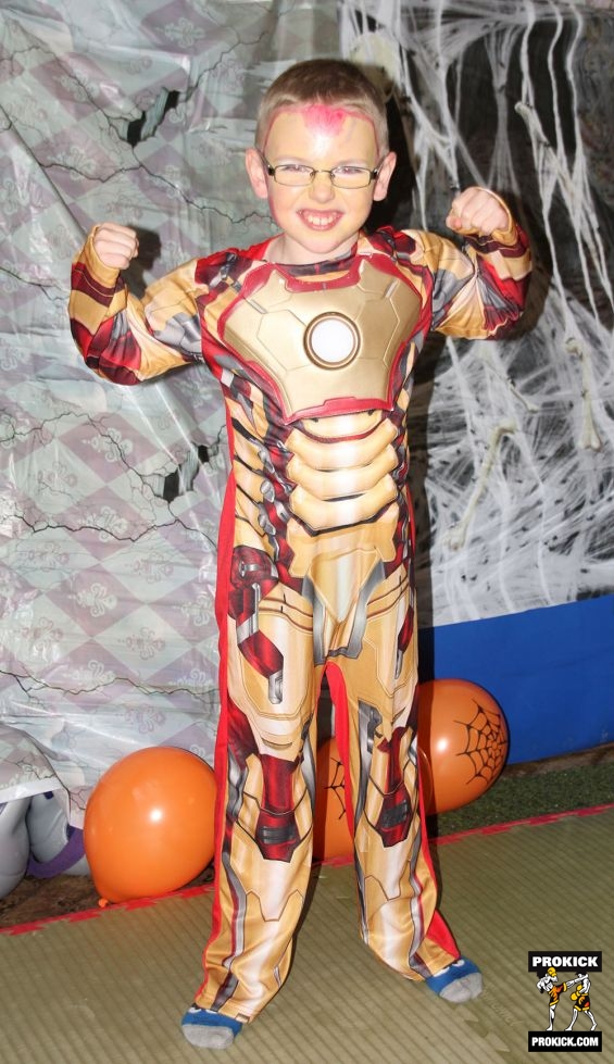Joseph Millar top man at the ProKick Halloween Fancy Dress Belfast 2013