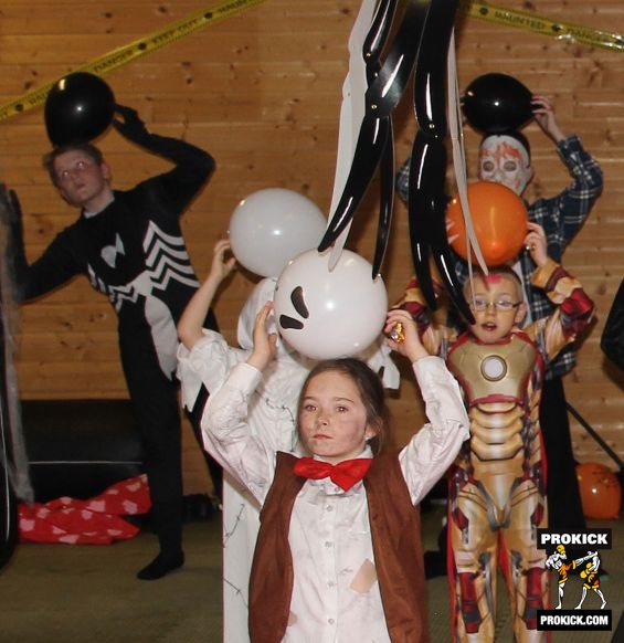 Prokick kids Have Fun at the Halloween special day