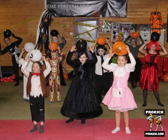 Halloween special fun day at the Prokick Gym 