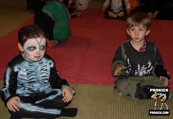 Prokick tiny tots allowed for halloween fun day