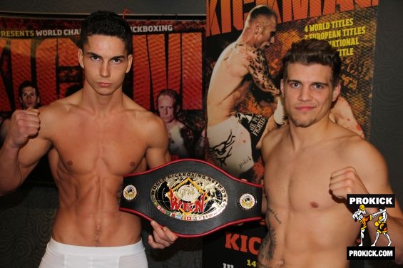 Karl Mcblain faces Kevin Burmester for WKN Title at weigh-ins