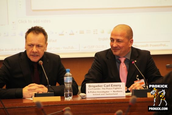 Carl Emery and Billy Murray The Peace Fighters at the UN