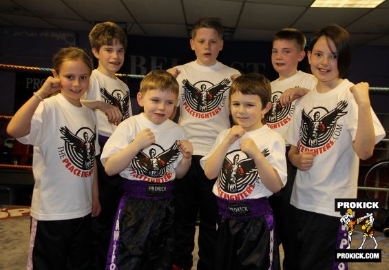 Prokick junior Peace Fighters Belfast