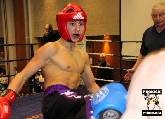 Killian Emery Switzerland fights in Belfast 