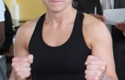 Cathy McAleer in Fight Pose - I am Ready to fight