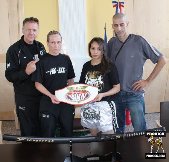 Cathy McAleer in WKN world championship Paris 2014