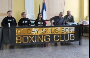 Press meeting for the WKN K1-Style kickboxing female World title