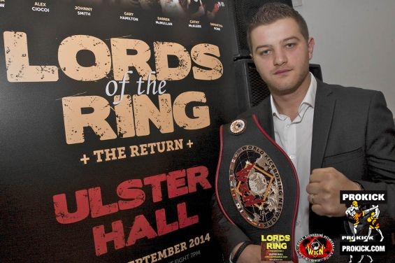 Alex Coicio wants to be Lord of the Ring at Ulster hall