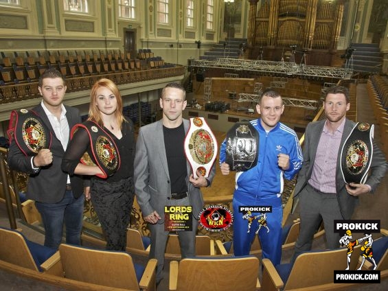 Champions at lords of the ring Ulster hall