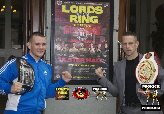 Big fight build up for Lords of the Ring Ulster hall