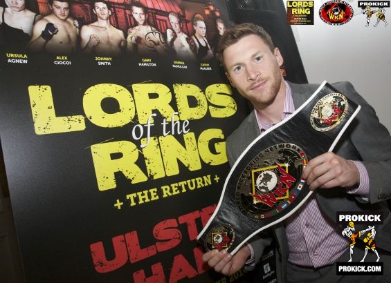 Johhny Smith wants to be Lord of the Ring Ulster Hall 