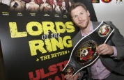Johhny Smith wants to be Lord of the Ring Ulster Hall 