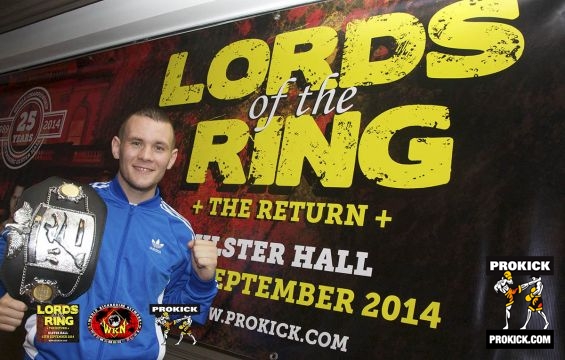 Sam Allan at Lords of the Ring Press meeting