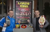 Sam and Gary want to be Lord of the Ring Ulster hall 