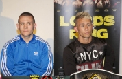 Sam and Scott Allan at Lords of the Ring Press day