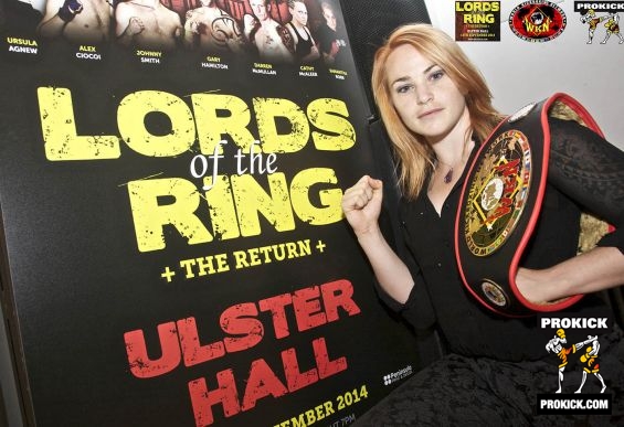 Samantha Robb wants to be Lord of the Ring Ulster hall