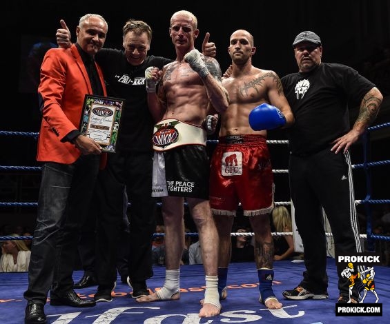 World kickboxing champion Darren McMullan