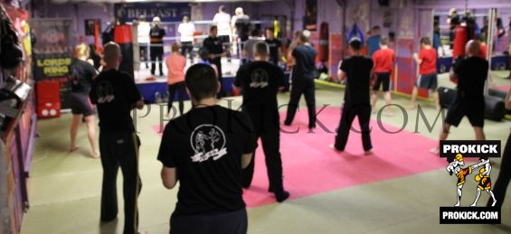 kickboxing at the ProKick Gym