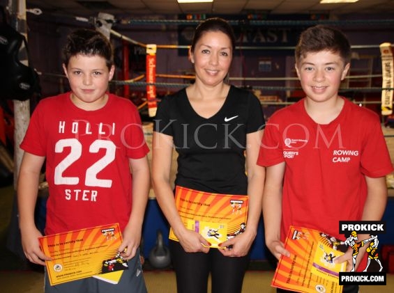 Families at ProKick grading day