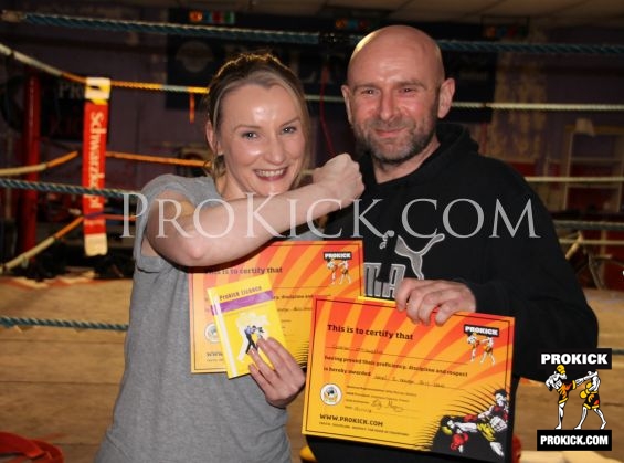 Mr and Mrs McLoughlin at ProKick 