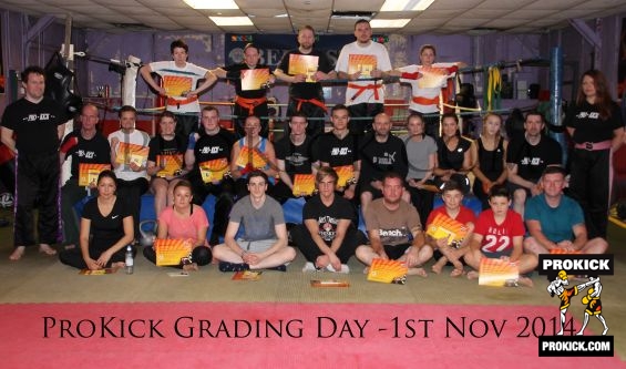 Prokick grading day group