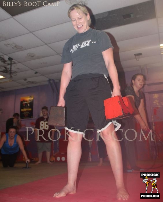 Weight Action at ProKick Boot Camp