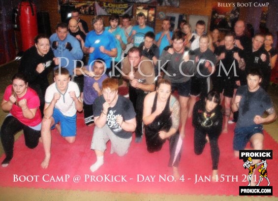 ProKick bootcamp team 