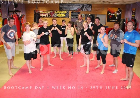 Group Boot campers Belfast