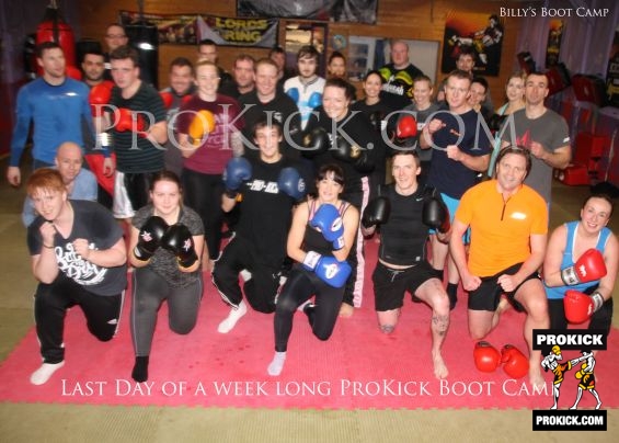 Last Day of ProKick Bootcamp